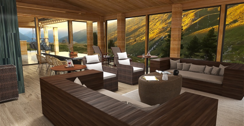 Sunroom 3d design renderings