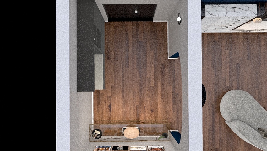 Project 1 - Bathroom, Living Room & Bedroom 3d design picture 92.27