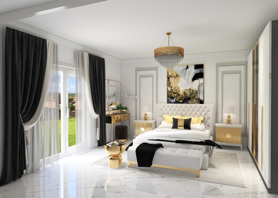 Bedroom zaharia Design Rendering