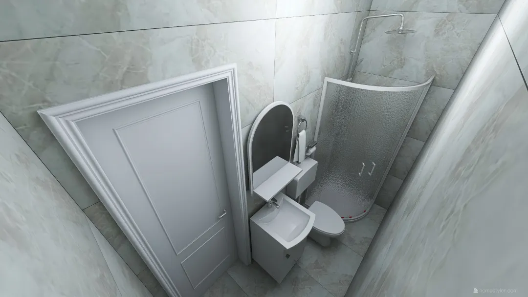 Kupatilo Verica Ristic 3d design renderings