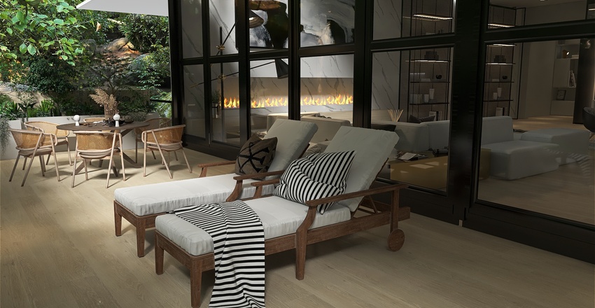 Modern Home Oasis! Interior Design Render