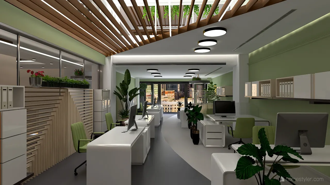 Company Headquarters IT- NEXT LEVEL 3d design renderings