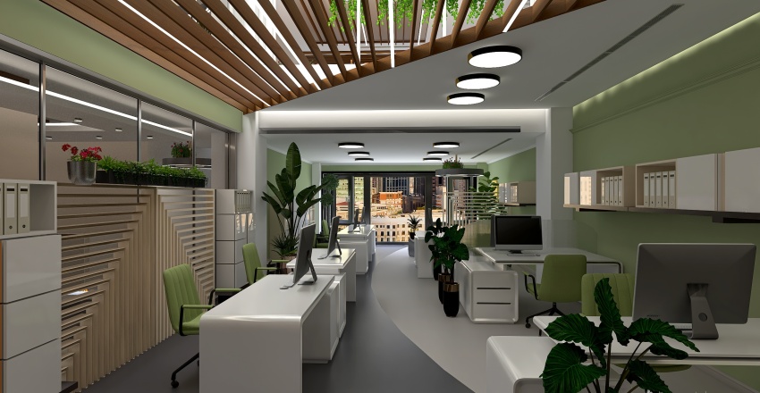 Company Headquarters IT- NEXT LEVEL 3d design renderings
