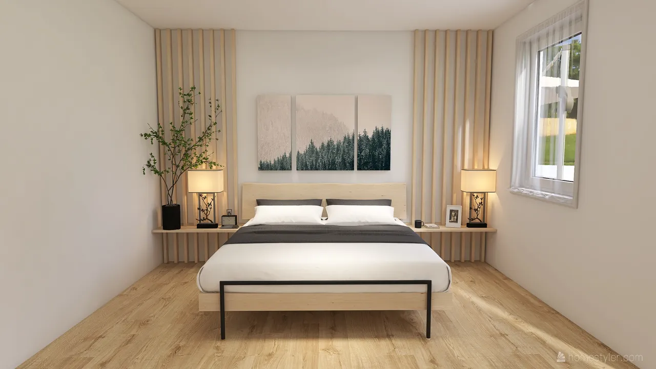 Bedroom 3d design renderings