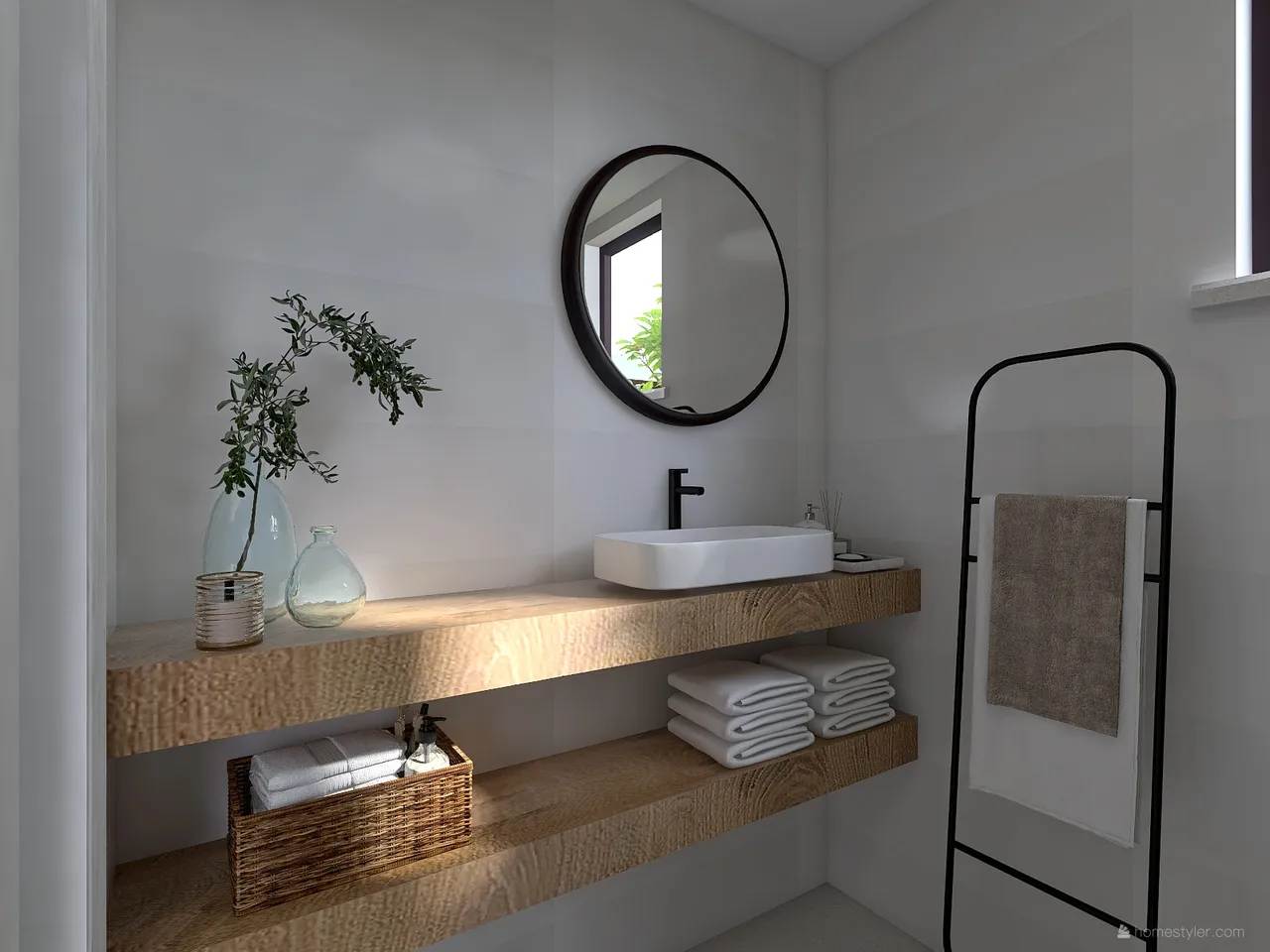 SecondBathroom 3d design renderings