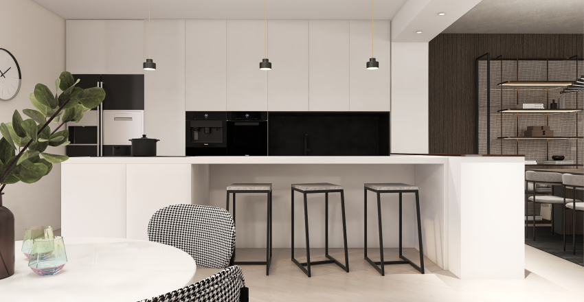 Modern StyleOther White Grey Master Room 3d design renderings
