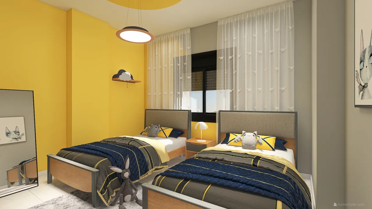 100 MSQ Apartment 3d design renderings