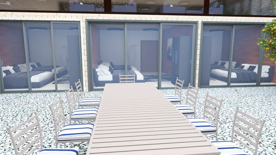 patio interior 3d design renderings