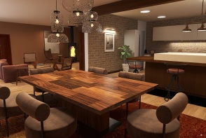 cosy home Design Rendering