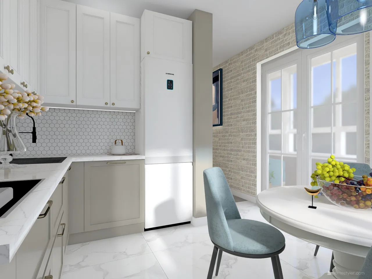 Kitchen 3d design renderings