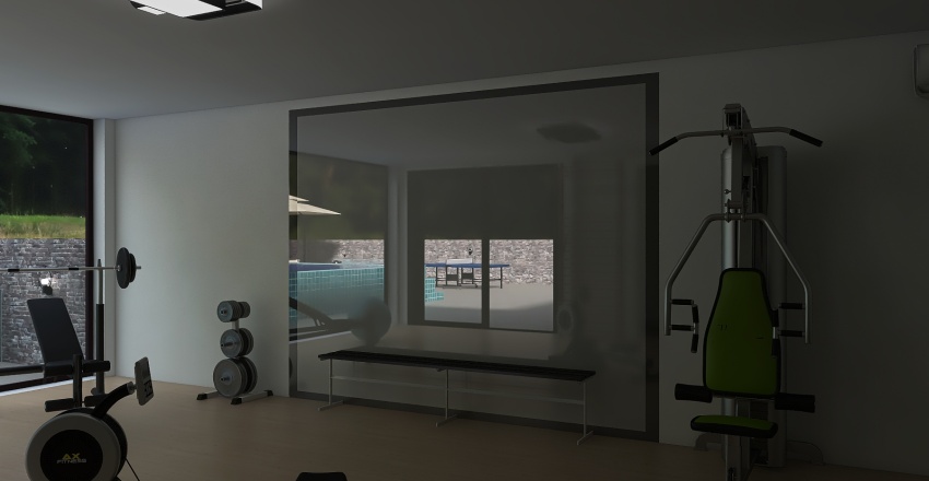 Equipment Room 3d design renderings