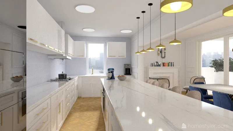 Kitchen2 3d design renderings