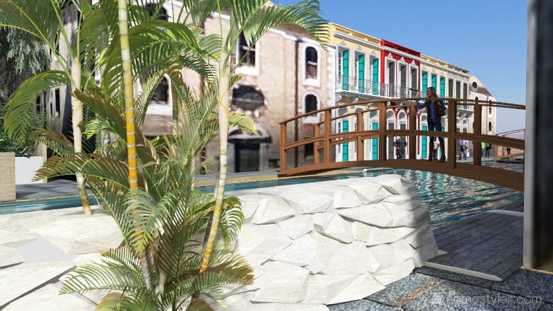 petite venise 3d design renderings