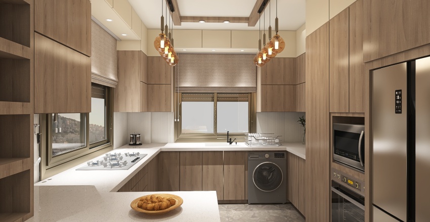 Kitchen Design 3d design renderings