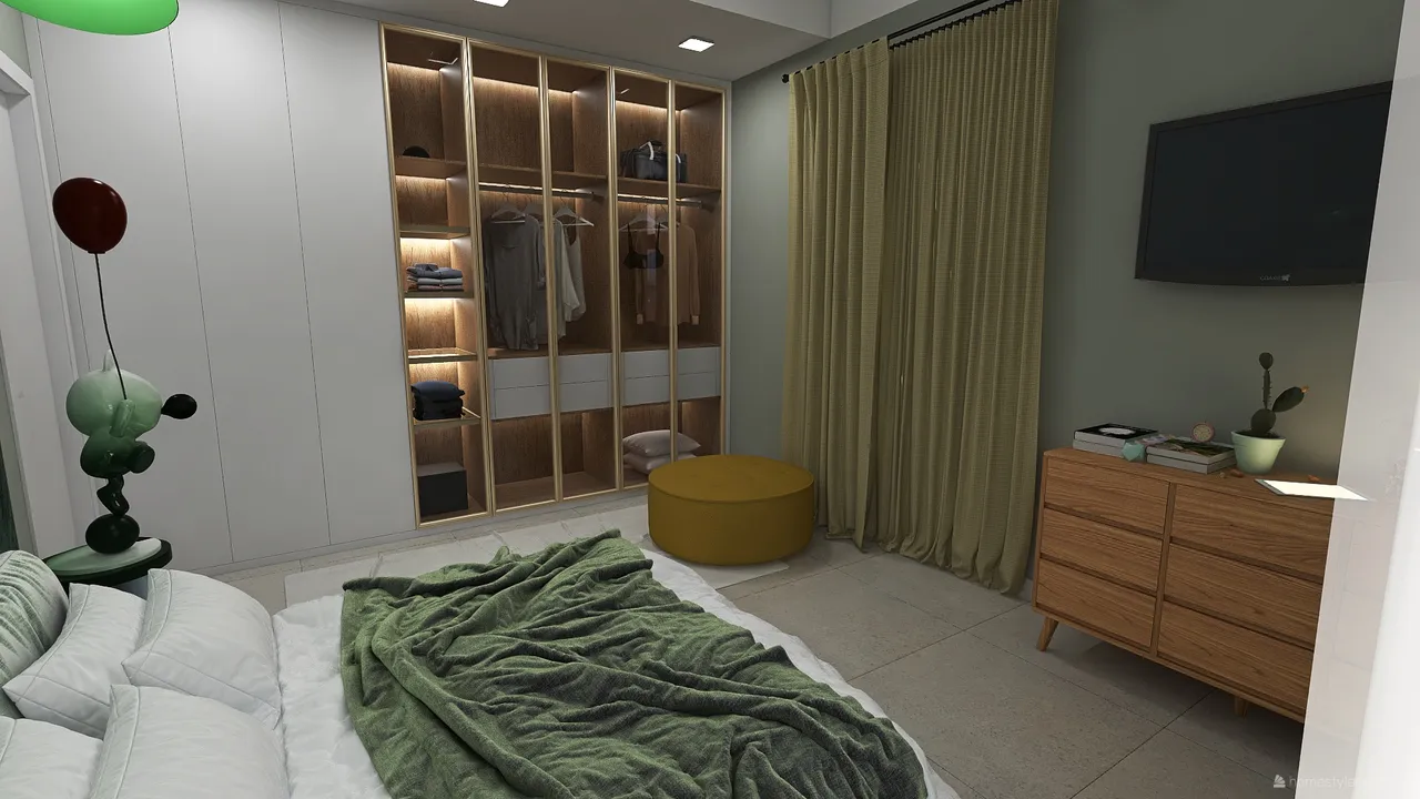 MasterBedroom 3d design renderings