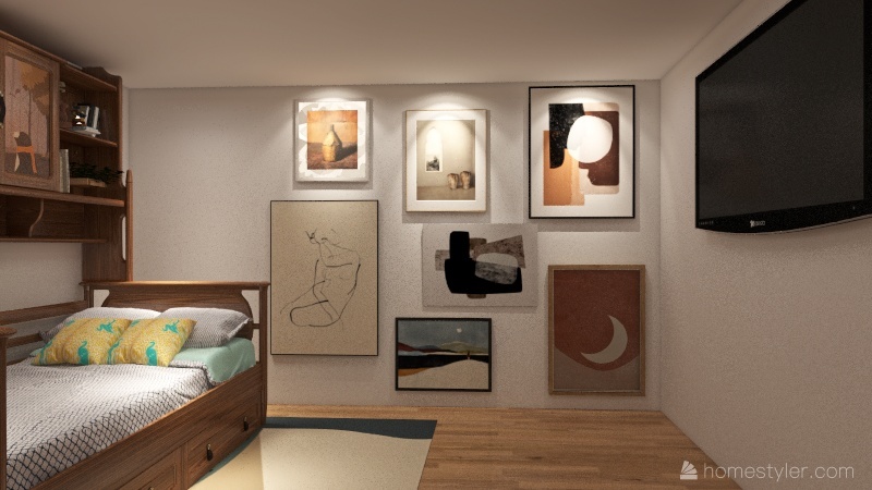 Single Family Home 3d design renderings