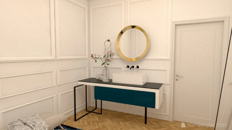 Guest Bathroom2 3d design renderings