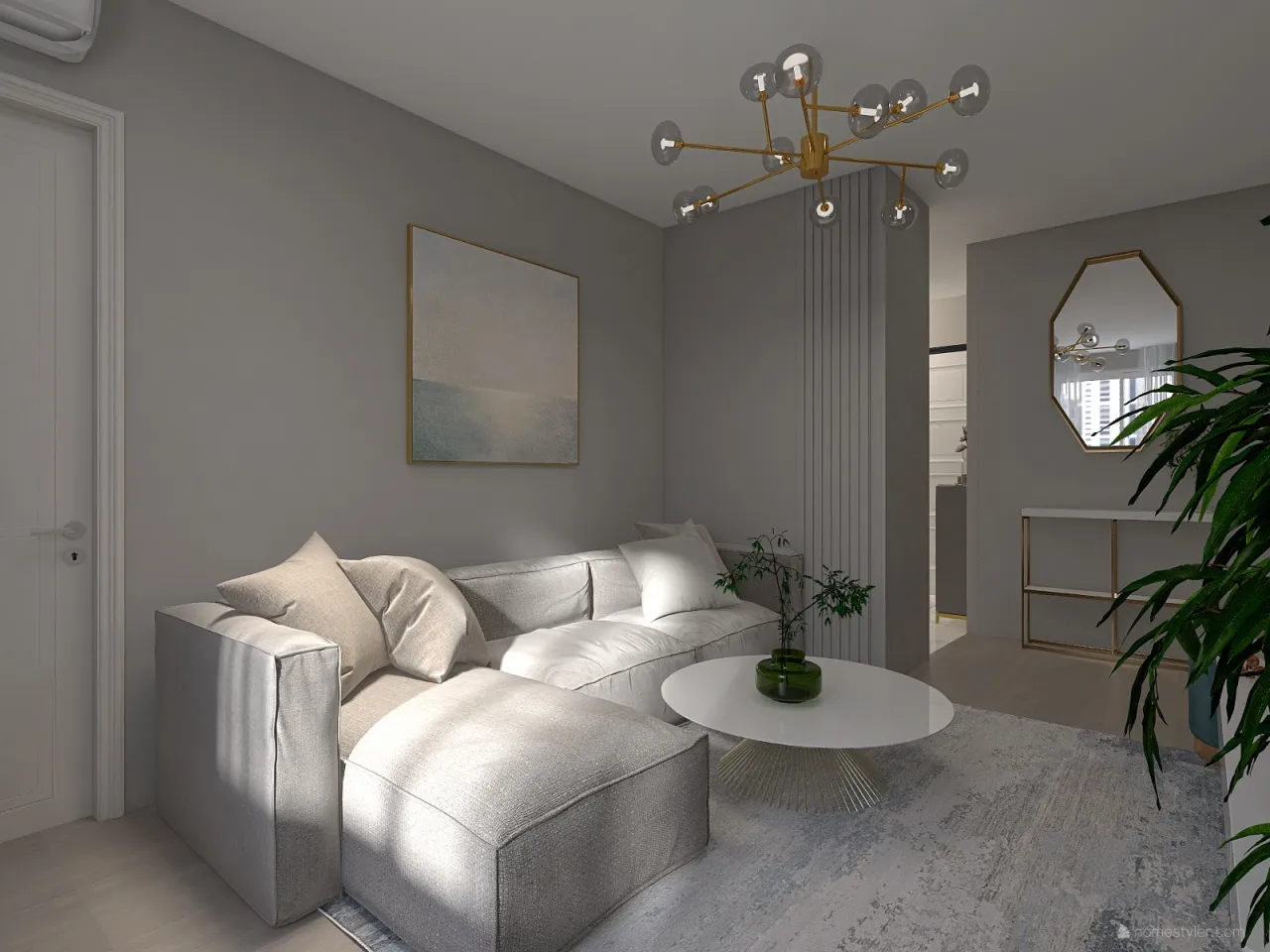 LivingRoom 3d design renderings