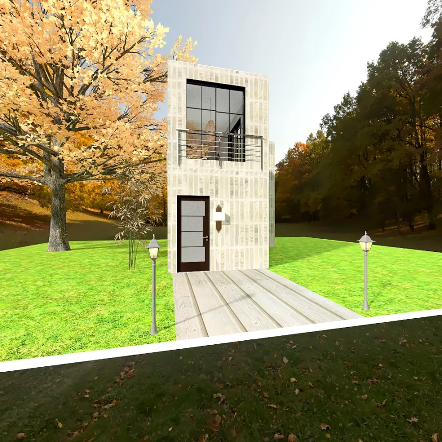 Tiny home 3d design renderings