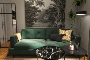 Toni Livingroom Design Rendering