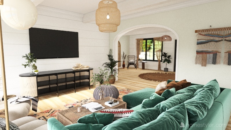 beach house <3 Interior Design Render