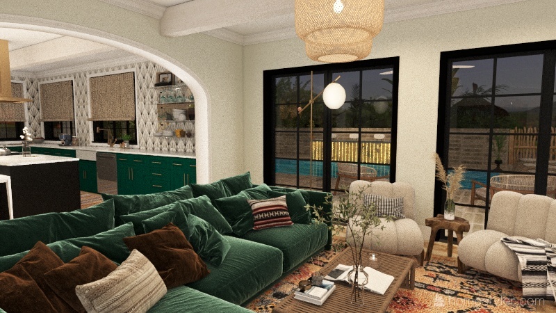 beach house <3 Interior Design Render