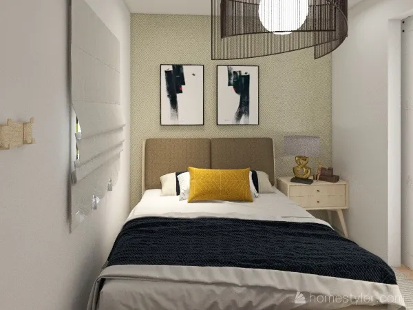Yoli 2 habitaciones+2baños II 3d design renderings