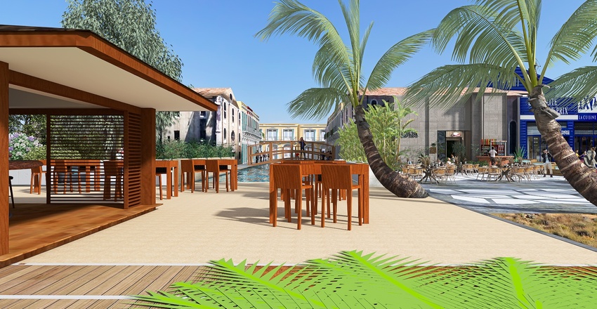 petite venise 3d design renderings