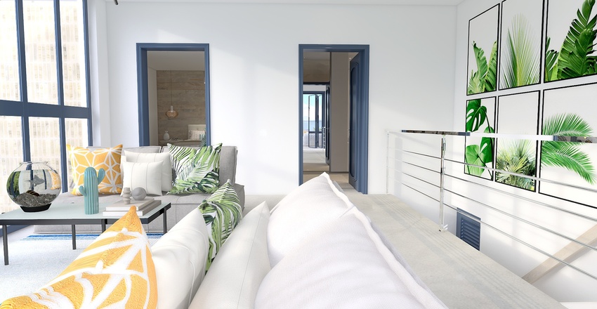 Summer house, summer vibes! Interior Design Render