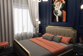 Спальня для Екатерина Design Rendering