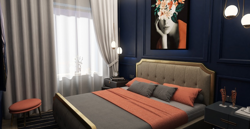 Спальня для Екатерина 3d design renderings