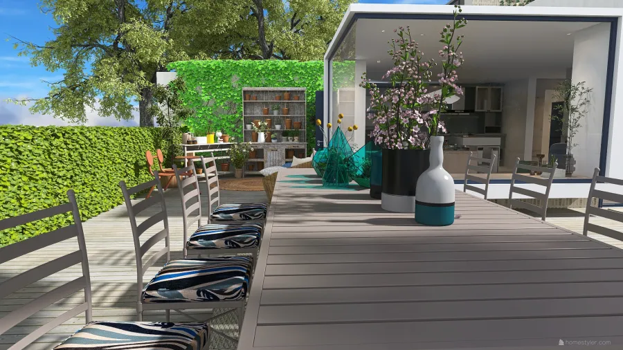 Summer house, summer vibes! 3d design renderings