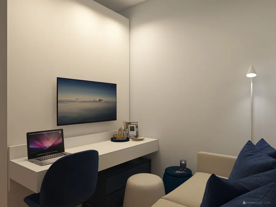MINI apartment 3d design renderings