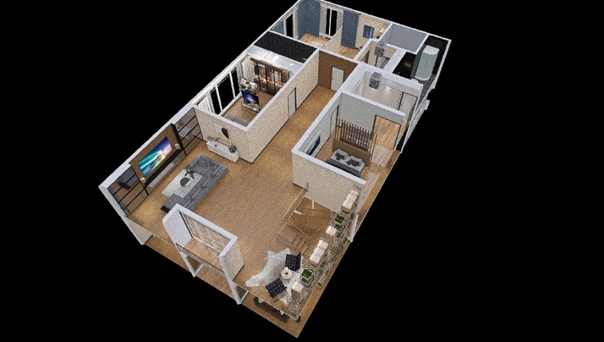 Back To 50s - Bungalow  3d design picture 443.27