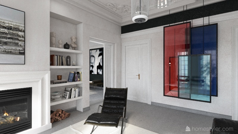Bauhaus Style Suite 2 3d design renderings