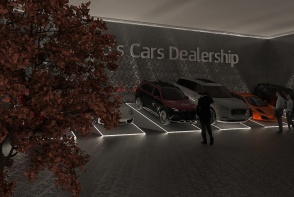 -- King's Cars Dealership -- Design Rendering