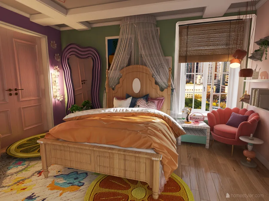 Dream room 3d design renderings
