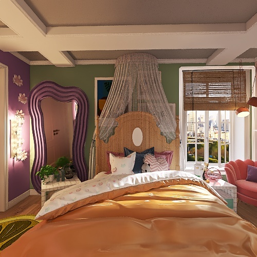 Dream room 3d design renderings