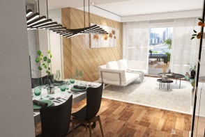 Appartamento a New York Design Rendering