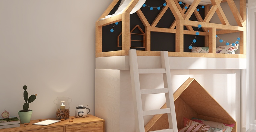 Small Apartment Interior Design Render