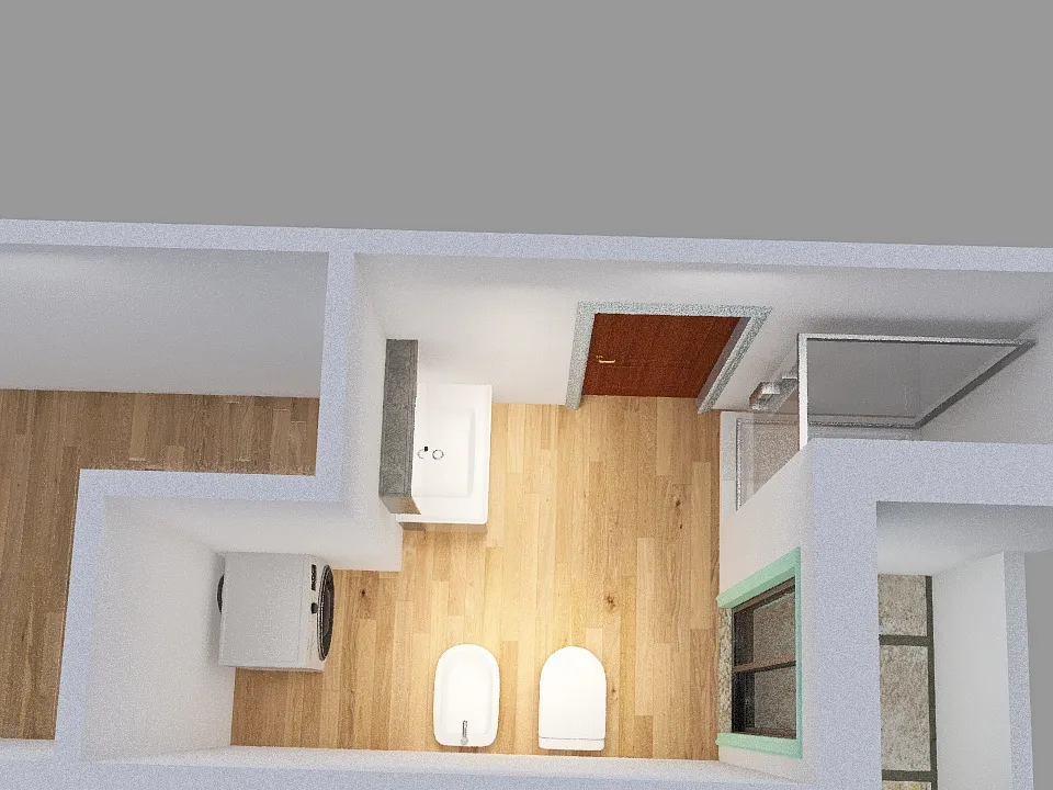 vs3_bagno e cabina_ lavello spostata 3d design renderings
