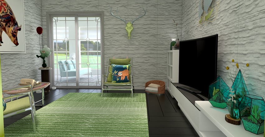 Softly Summer Interior Design Render