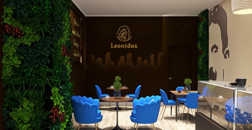 Ciocolaterie Leonidas Ploiesti 3d design renderings