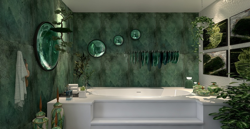 Softly Summer Interior Design Render