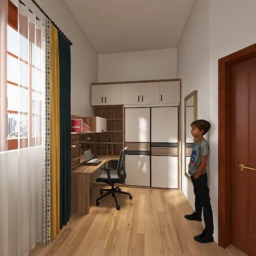 habitacion de samuel 3d design renderings