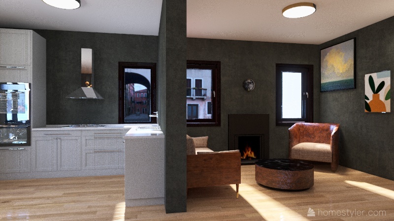 Casa Uno 3d design renderings