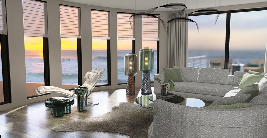 Living Room 3d design renderings