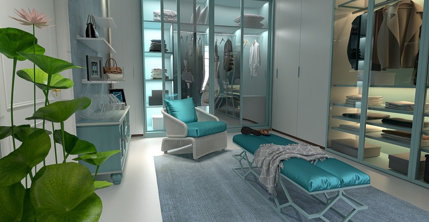 Softly Summer Interior Design Render