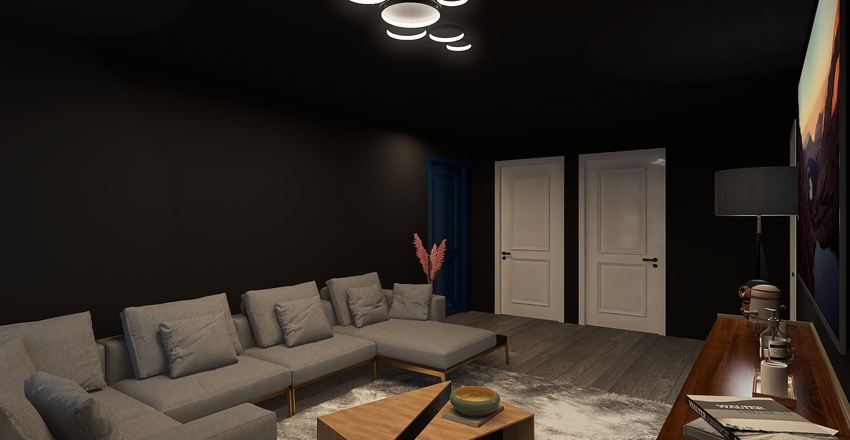 New York Apartament 3d design renderings