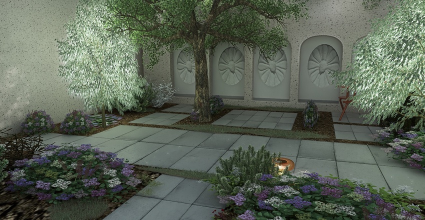 Softly Summer Interior Design Render